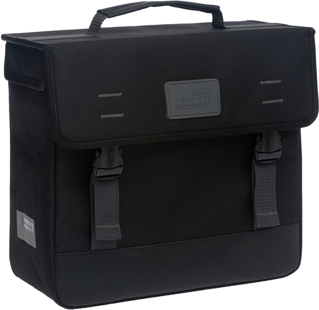 Enkele Fietstas New Looxs Origin-Zwart 17 Liter Enkele Fietstas New Looxs Origin-Zwart 17 Liter